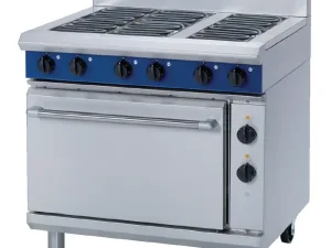 Blue Seal Evolution Electric 6 Element Oven Range E506D - islandcatering