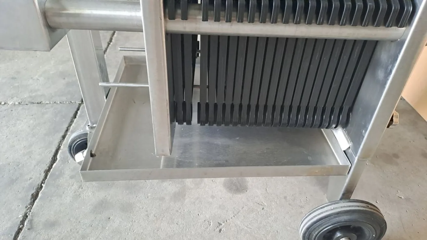 PLATES FILTER FIRM SPADONI MODEL KAPPA 40X40, SECOND-HAND MACHINE - 3