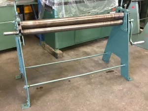 Manual/Hand Bending Rolls 1240mm x 75mm x 1.5mm Capacity - WNS - W. Neal Services Ltd