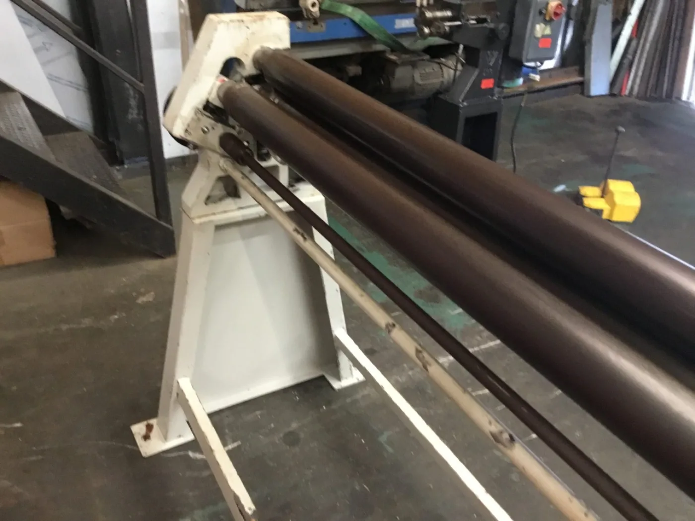 MORGAN RUSHWORTH Geared Hand Bending Rolls 1250mm x 75mm - WNS - W. Neal Services Ltd - 7
