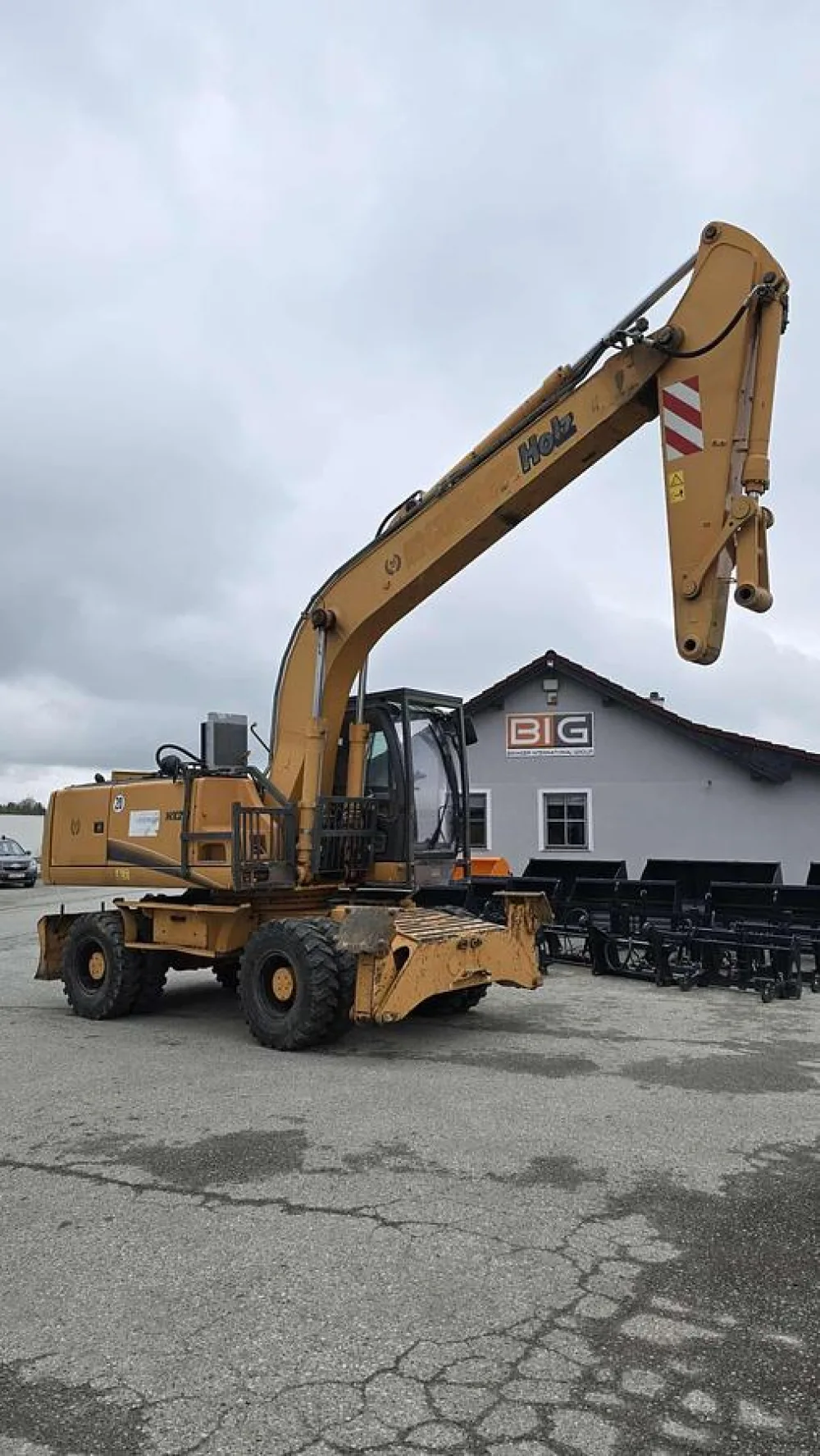 2008 Case WX210 Mobilbagger