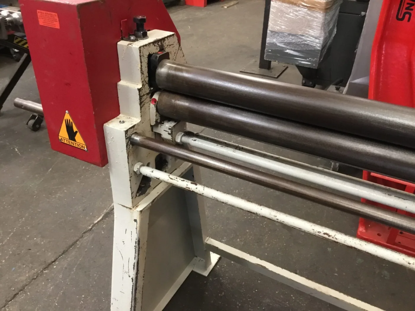 MORGAN RUSHWORTH Geared Hand Bending Rolls 1250mm x 75mm - WNS - W. Neal Services Ltd - 5