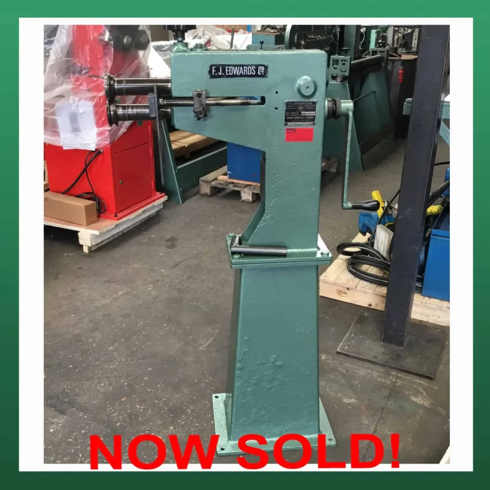 EDWARDS Hand Swager 400mm Throat - WNS - W. Neal Services Ltd