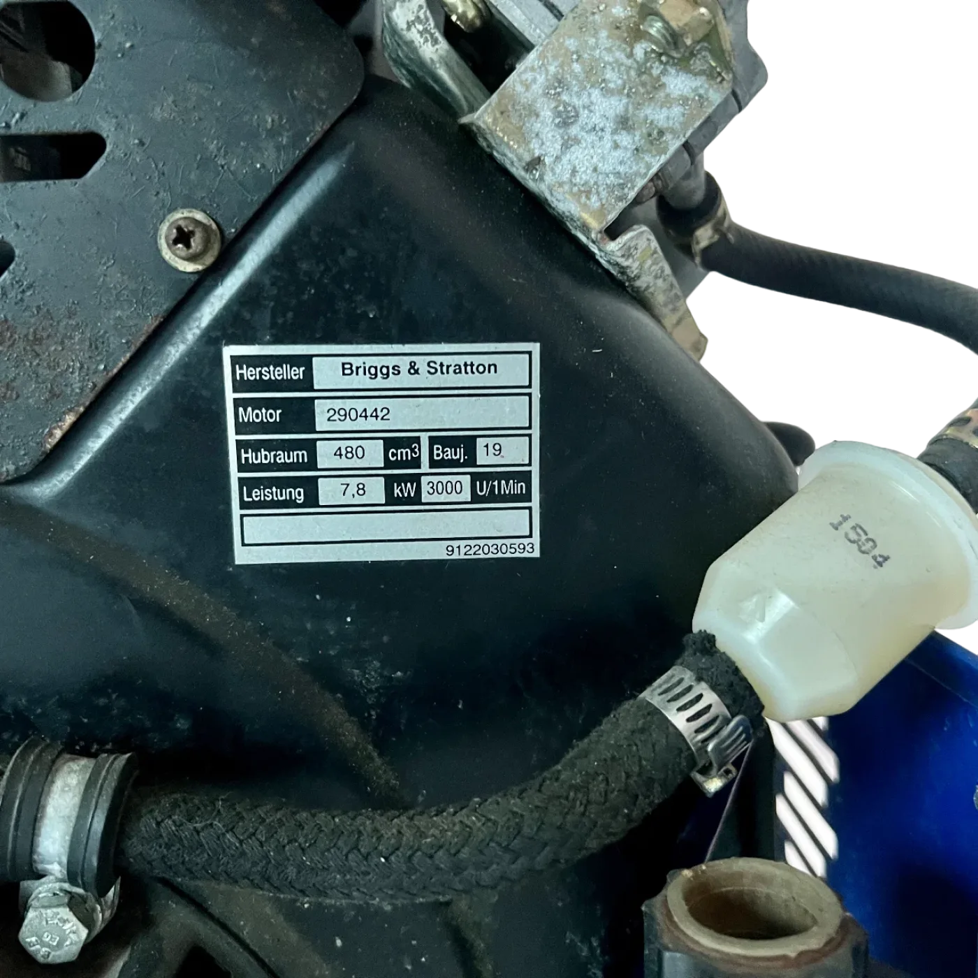 Kirsch Stromerzeuger Typ D(E) 5,5 BVF 5,5 kVA 400 V mit Briggs & Stratton Motor 7,8 kW Art.-Nr. 18810 - 6
