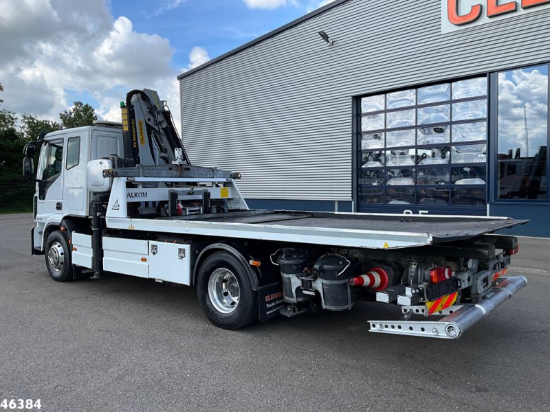 Iveco Eurocargo ML160E32 Euro 6 Falkom Abschlepp + Palfinger 19 Tonmeter laadkraan