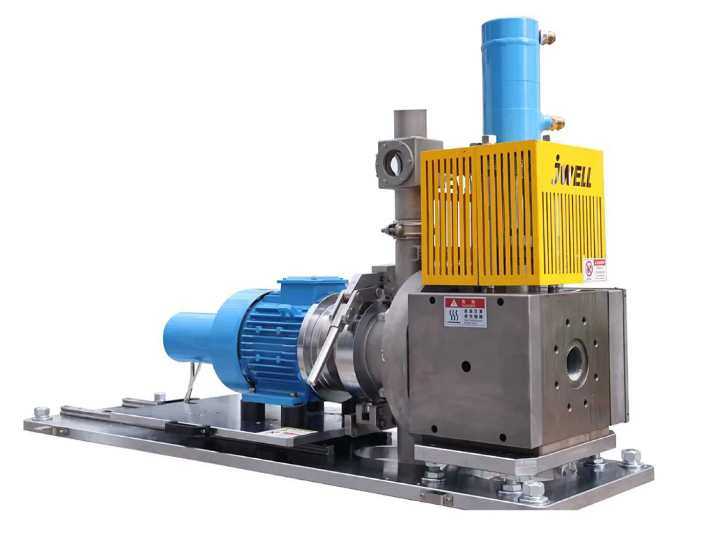 Underwater die face pelletizing system - 3