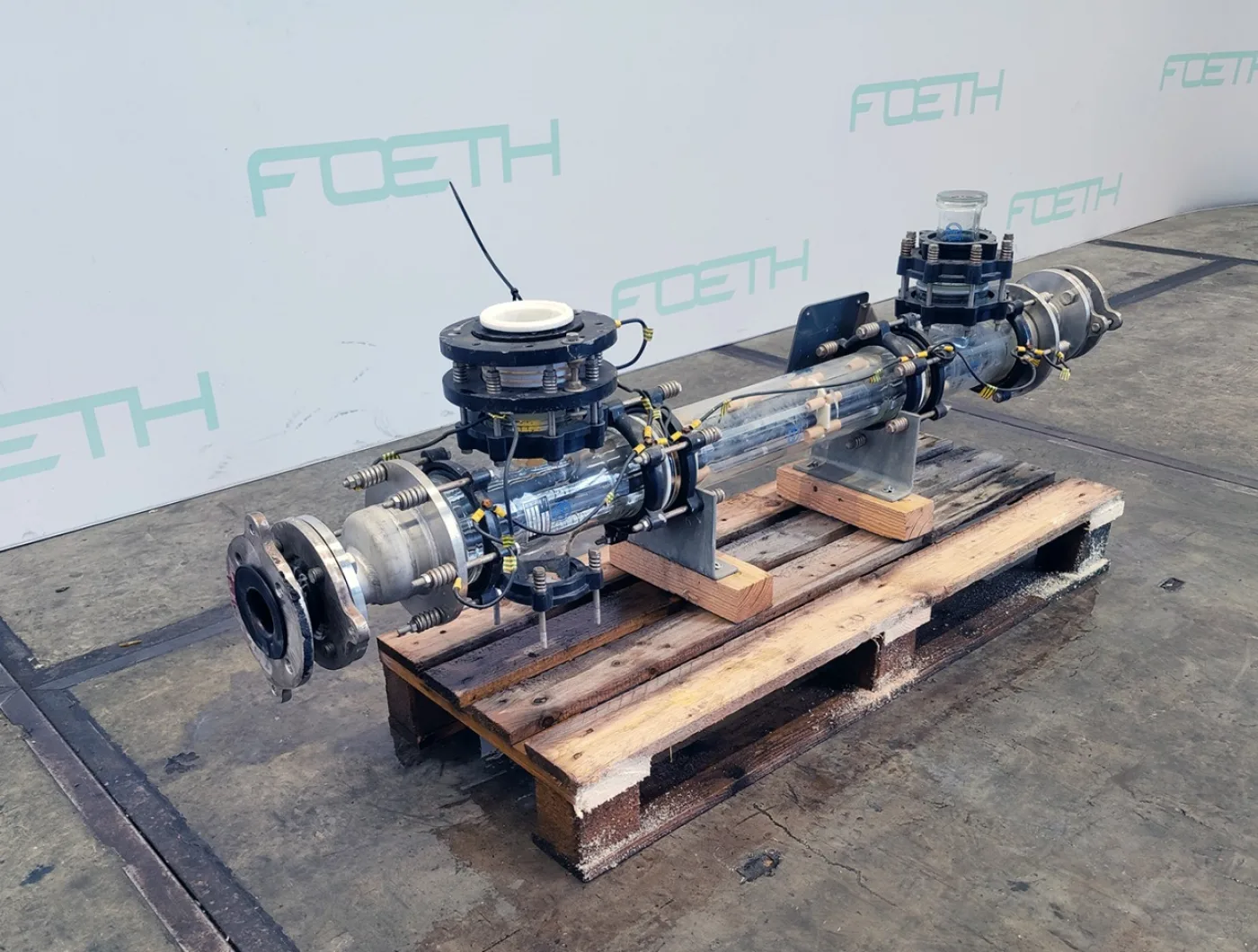 QVF Glasstechnik ROB DN100 SIC 0,5m² - Shell and tube heat exchanger - 1