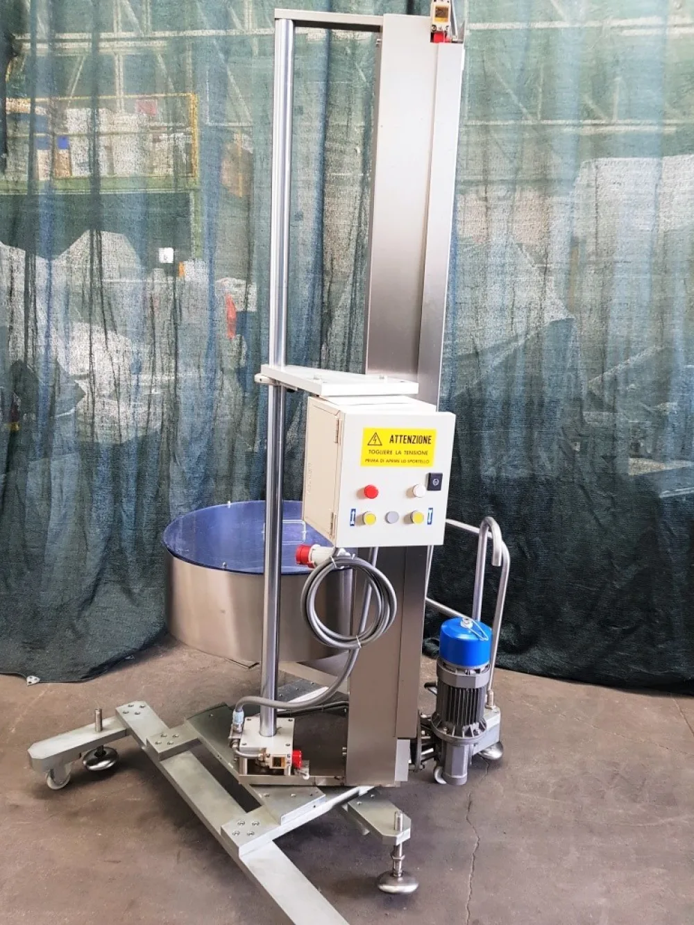 ELEVATORE ALIMENTATORE A COLONNA PER COMPRESSE – CAM-PARTENA