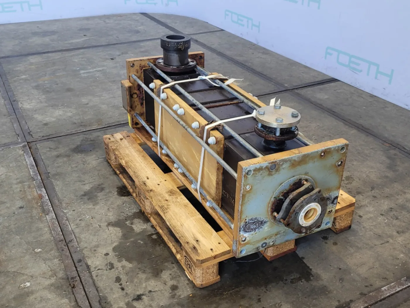 Vicarb Deutschland GmbH "Block, Graphite" 3,7m² - Shell and tube heat exchanger - 7