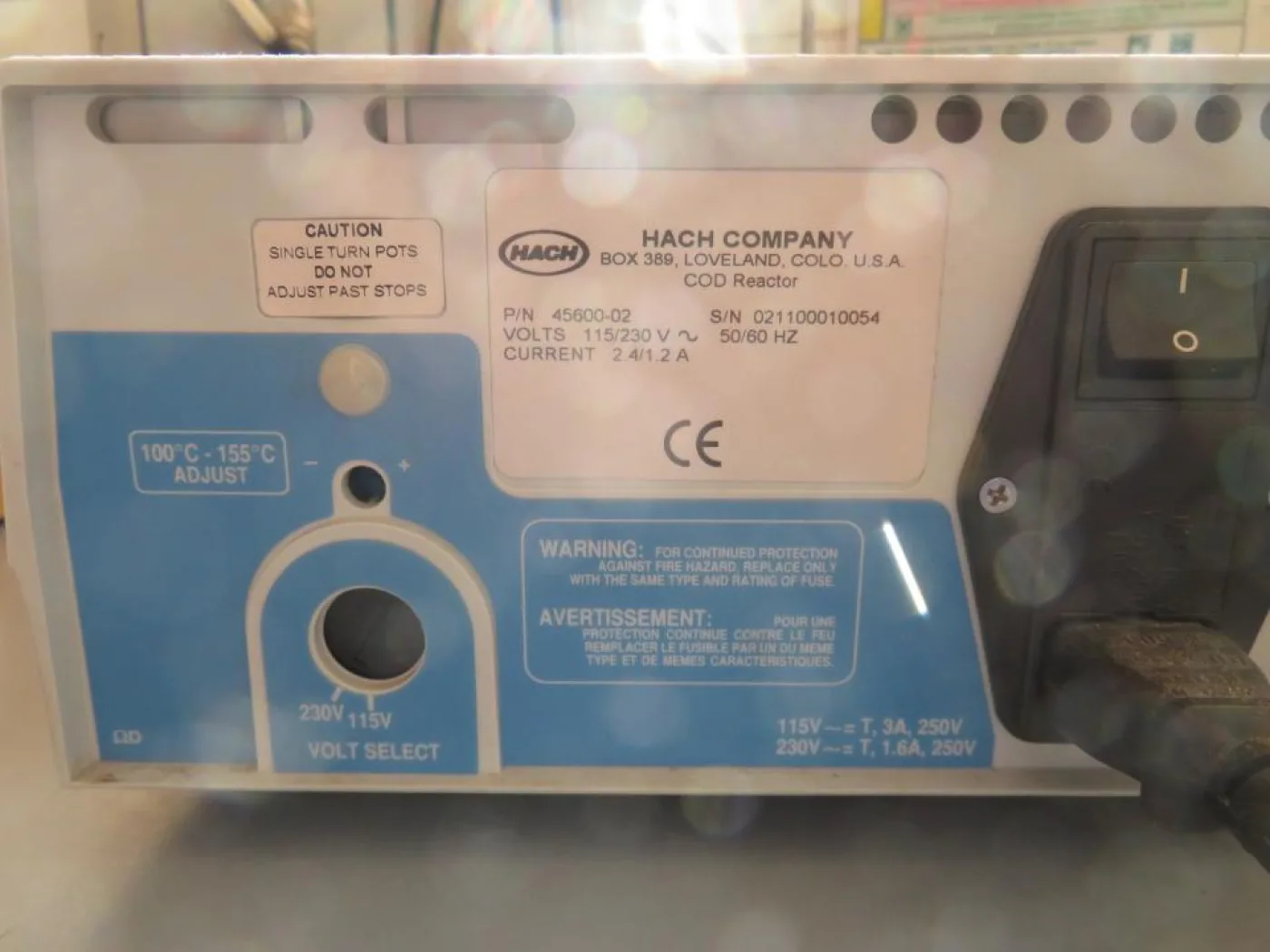 HACH Company HACH COD Reactor Dry Heat Bath- R and D - 7
