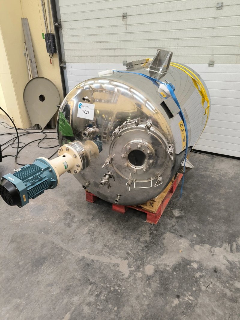 TANK TINSMACAL STAINLESS STEEL 1470 LITRES WITH AGITATION