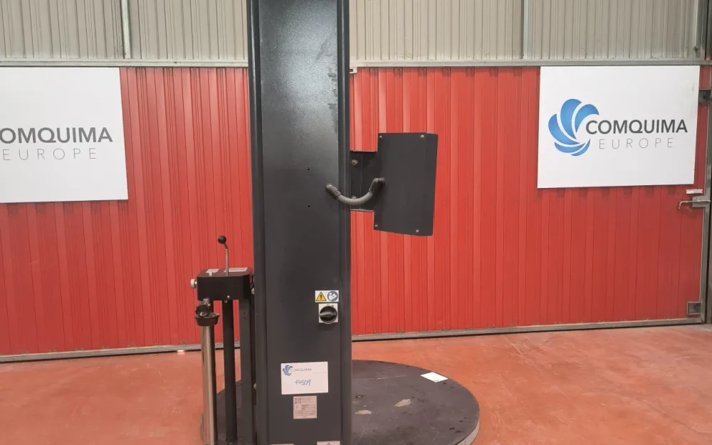 USED SEMI-AUTOMATIC PALLET WRAPPER