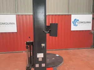 USED SEMI-AUTOMATIC PALLET WRAPPER