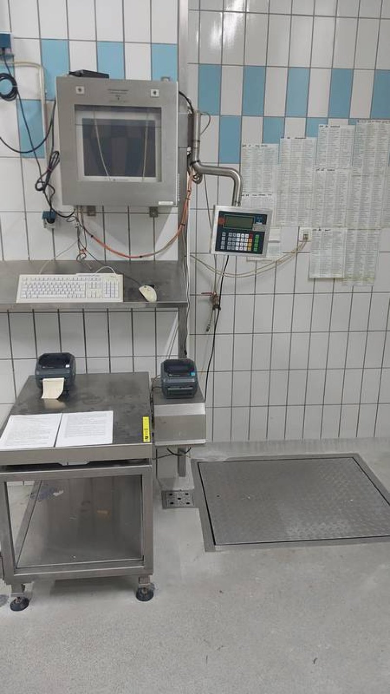Weighing scale table + floor