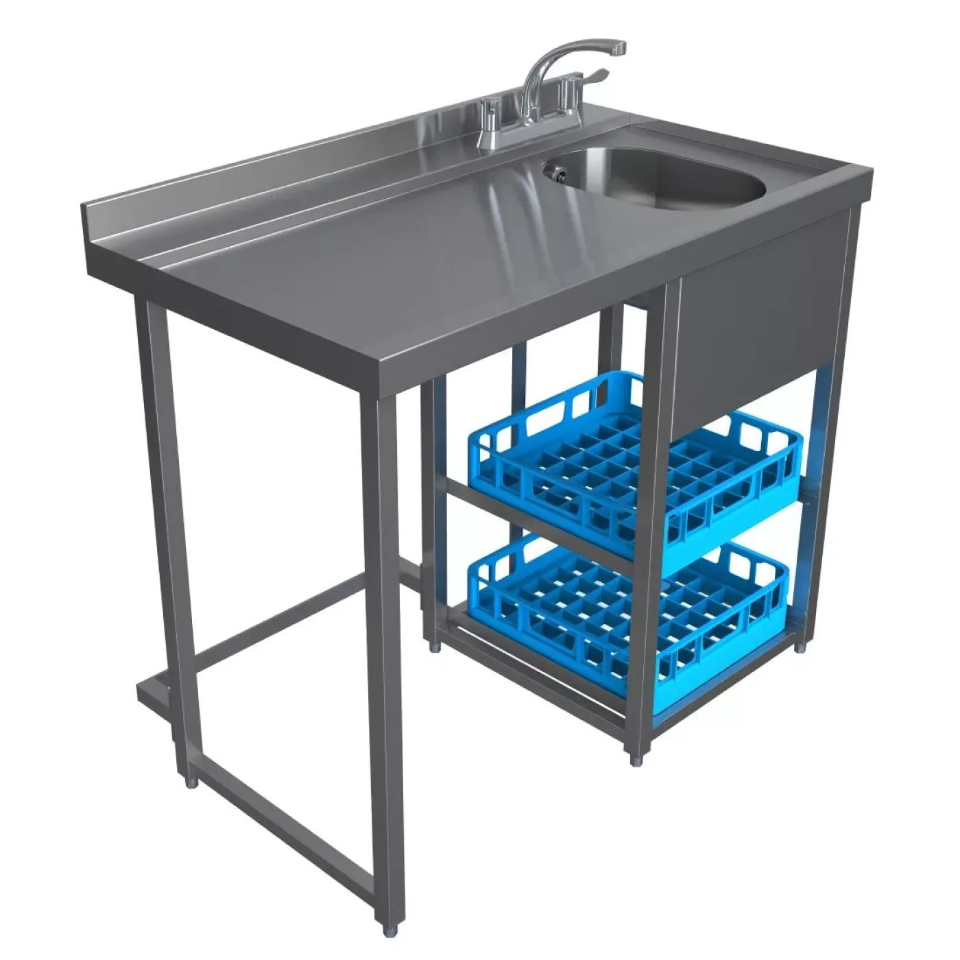 Parry Modular Bar Glass Wash Station MB-GS4 - islandcatering - 1