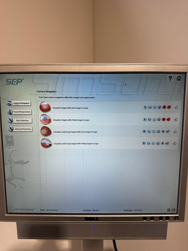 SimSurgery SEP Trainingssimulator für minimalinvasive Chirurgie