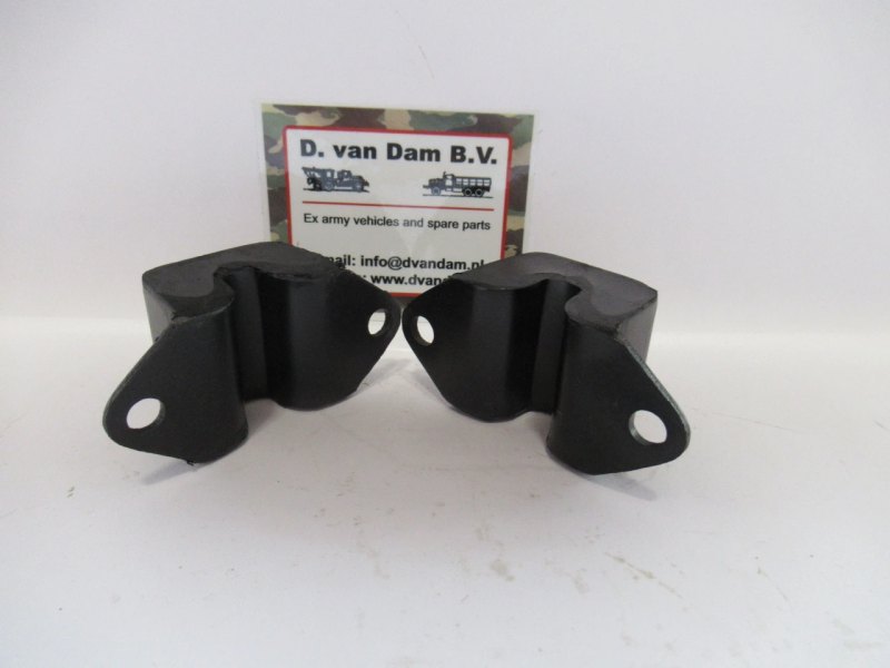 Motorsteun rubber set (vroeg)