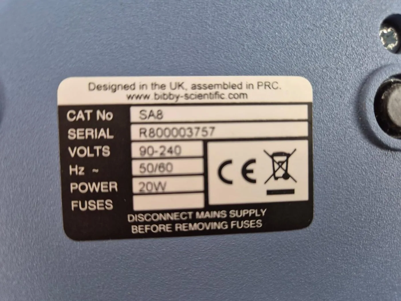 Stuart SA8 Vortex mixer - 6