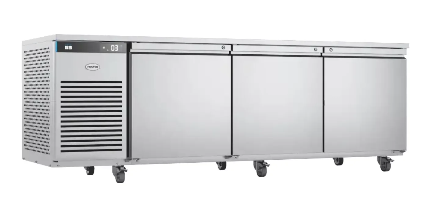 Foster EP2/3H/43-390 EcoPro G3 3 Door Refrigerated Counter 760 Litres - islandcatering - 1