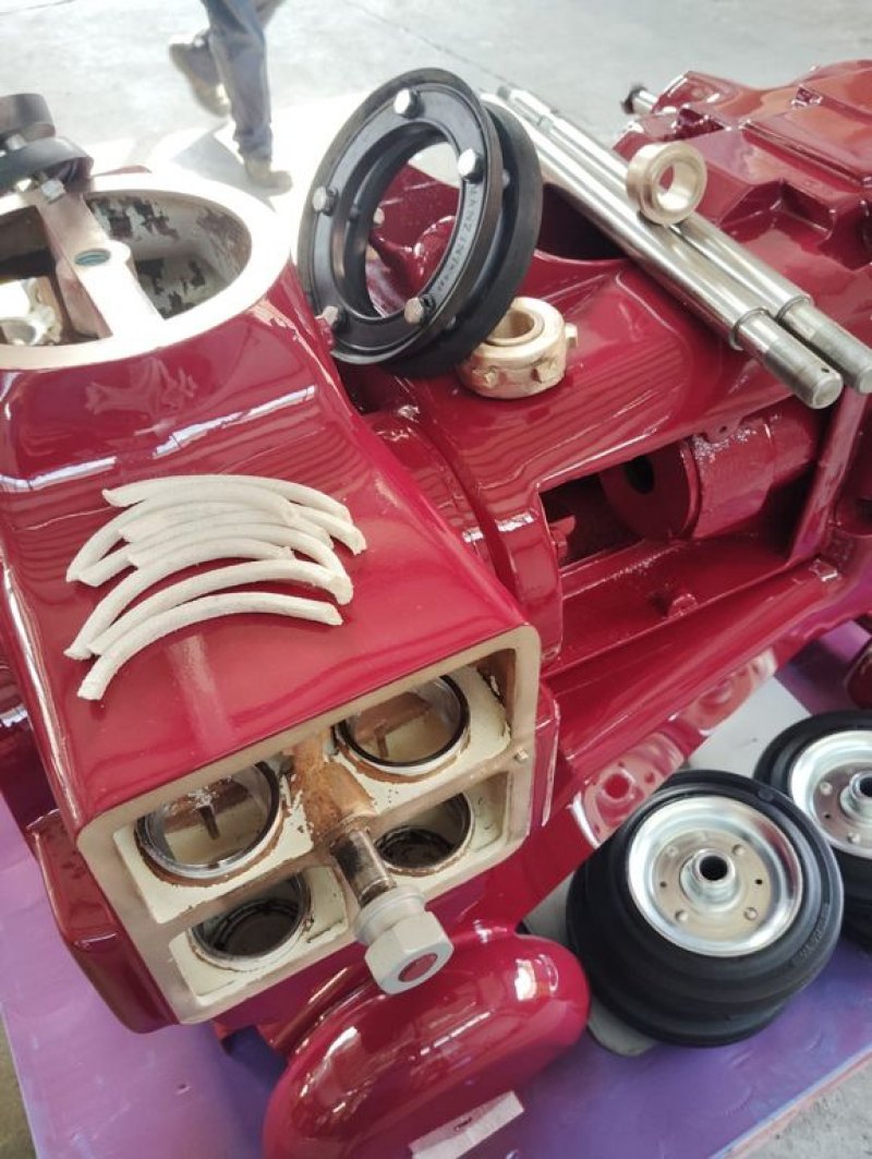 PISTON PUMP MANZINI MOD.400HL, TWIN-CYLINDER, BRONZE BODY PUMP, SECOND-HAND MACHINE