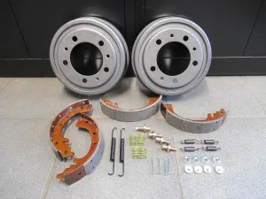 Remtrommel as-set voor + achter-as