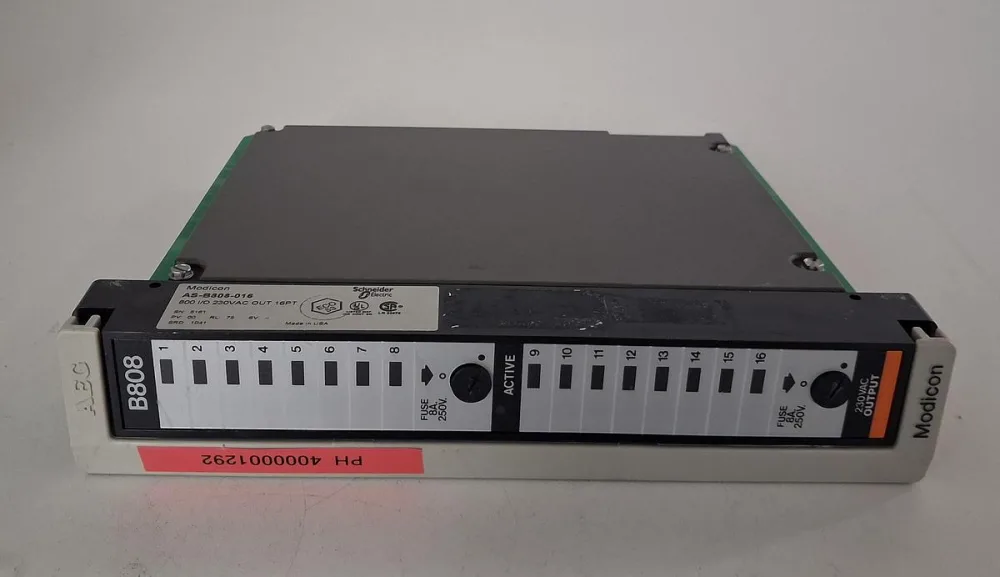 Modicon AS-B808-016 16-Point 230 VAC Output Module