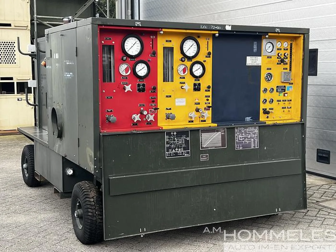 Test Stand Hydraulic Portable Dual System Diesel - 3
