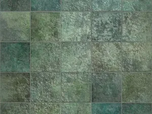 Ziri 10MM Emerald Glossy decor tegel glanzend 14.7x14.7 cm