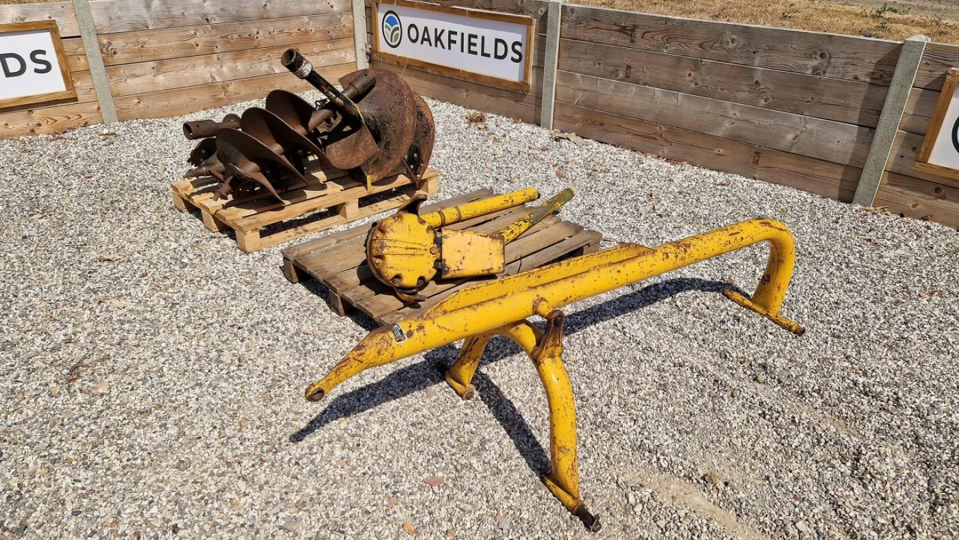 Danuser / Opico Tractor mounted 2ft and 1ft Post Hole Borer - 1