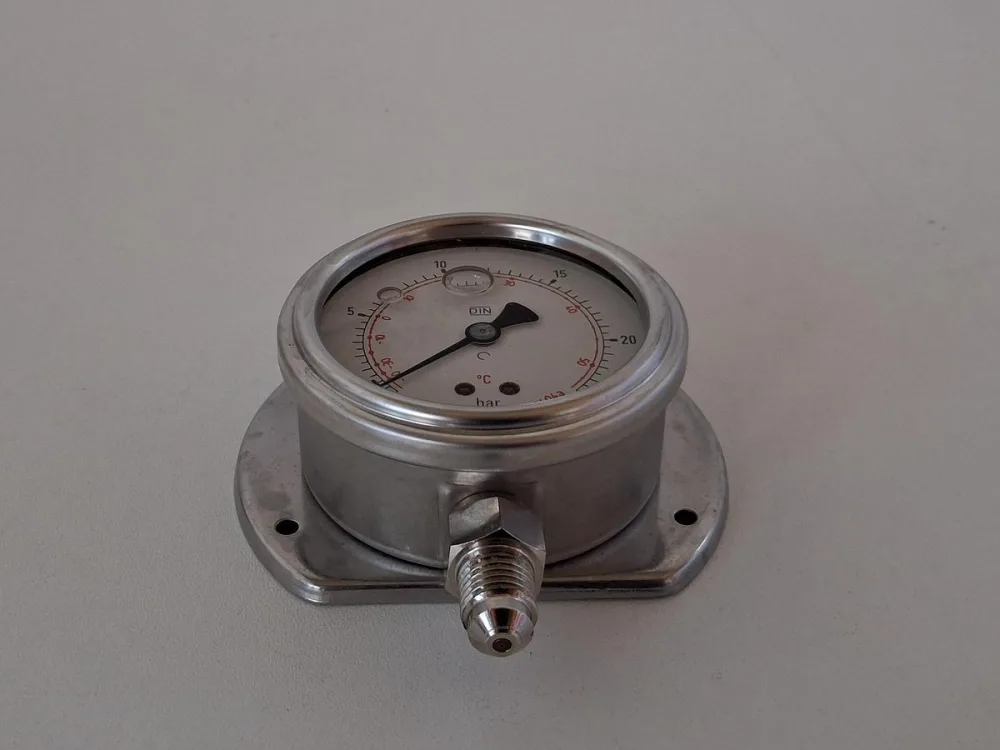 Haenni Druckmanometer Edelstahl -1 bis +24 bar