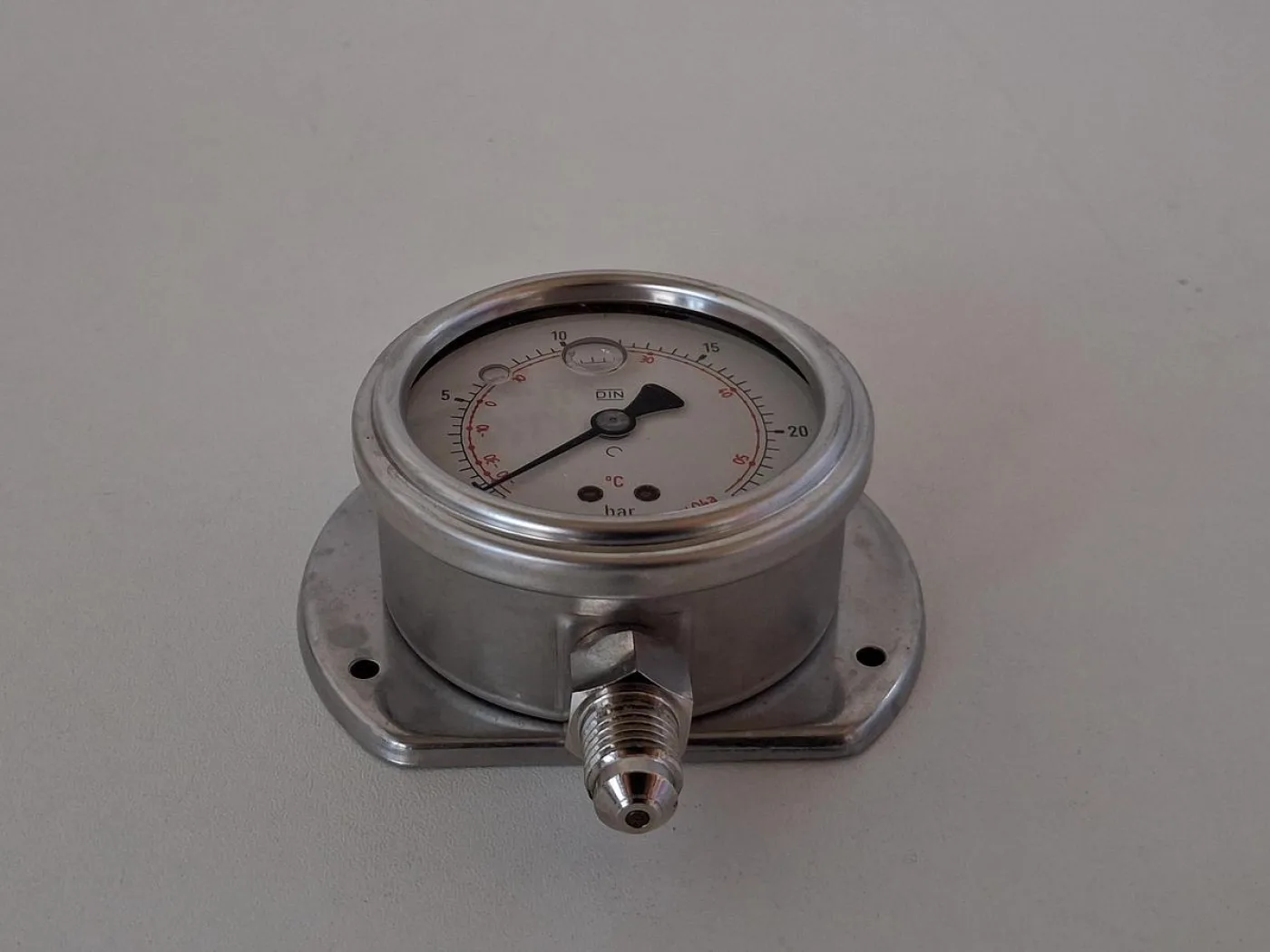 Haenni Druckmanometer Edelstahl -1 bis +24 bar - 1