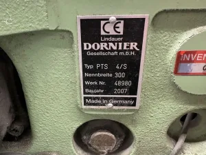 Dornier - rapier loom type PTS-6/S, ww 300 cm