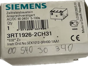 Siemens elektron. Zweidraht-Zeitrelais 3RT1926-2CH31