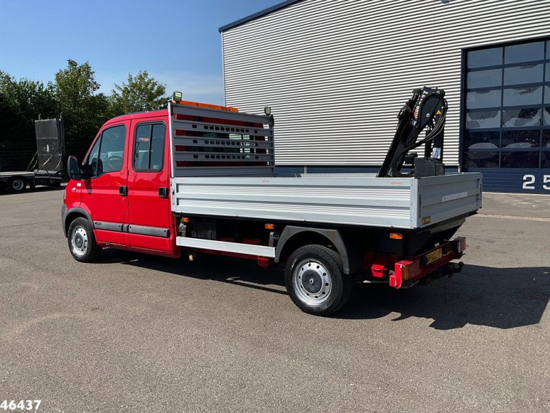 Renault Master T35 2.5 dCi DC Hiab 1,3 Tonmeter laadkraan