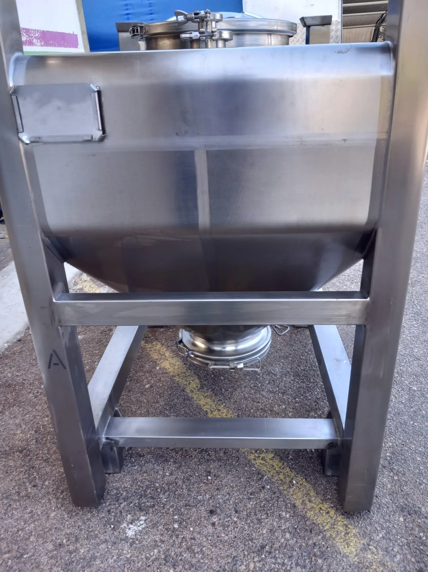BIN ACCIAIO IBC (CONTENITORE PER MERCE SFUSA) – COSMEC – MOD. 500 L - 2