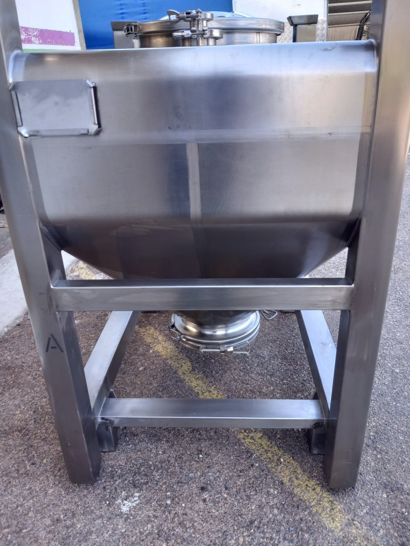BIN ACCIAIO IBC (CONTENITORE PER MERCE SFUSA) – COSMEC – MOD. 500 L