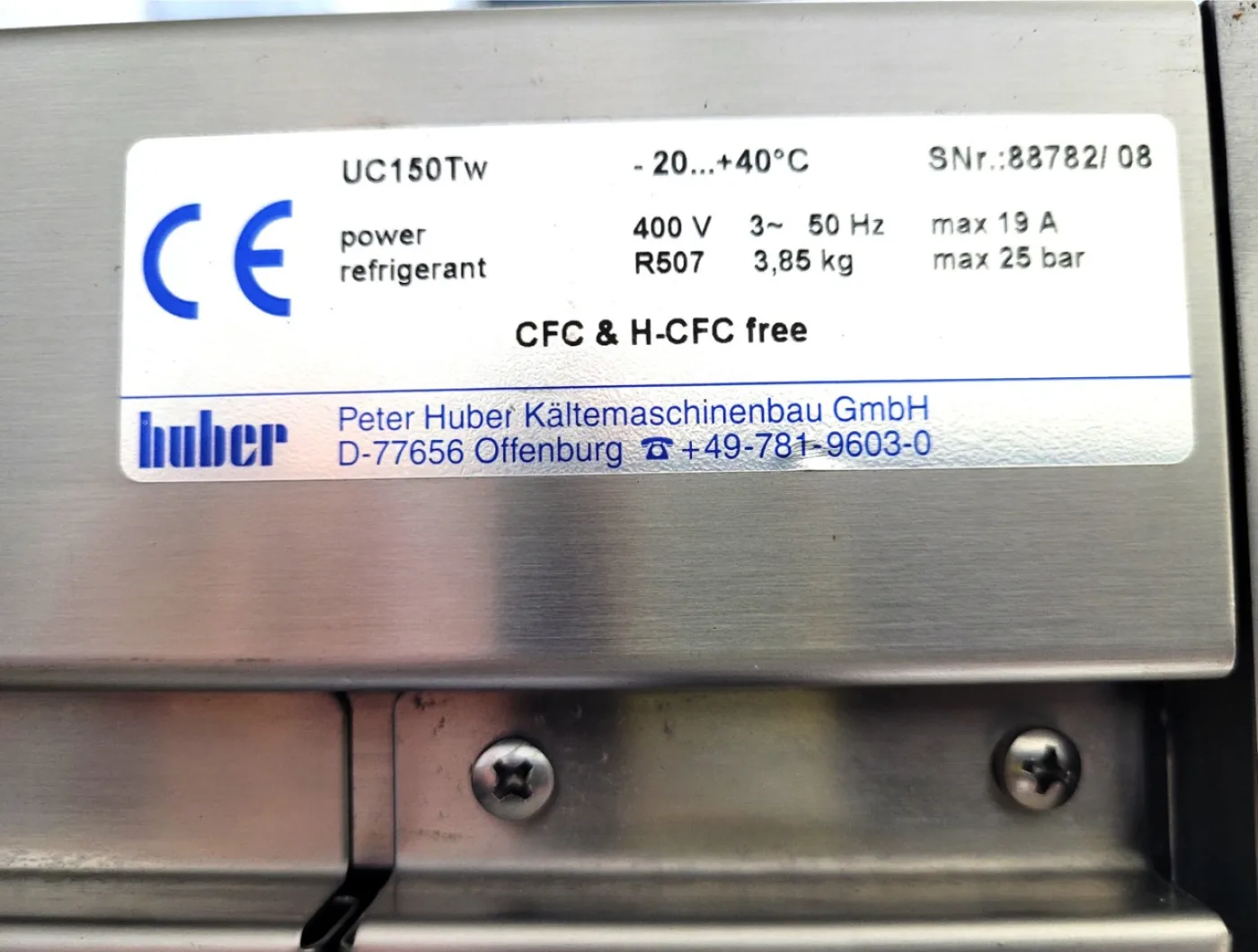 Huber UNICHILLER UC150TW - Temperature control unit - 1
