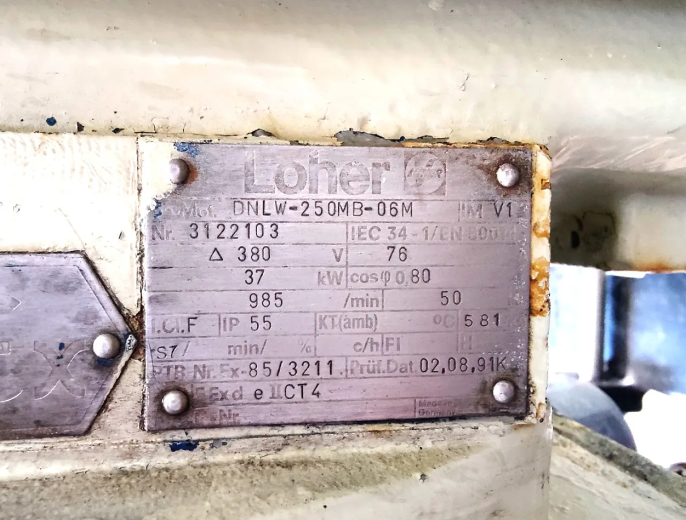 Krauss Maffei VZU 125/2,5 - Nacelle centrifuge - 1