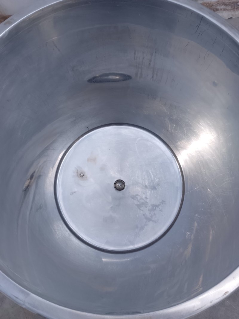 SERBATOIO IN ACCIAIO INOX CARRELLATO 200L