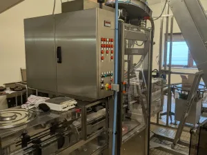 PKB DOR5 12-STATION ROTARY FILLER + ZALKIN CA3PM ROTARY CAPPER