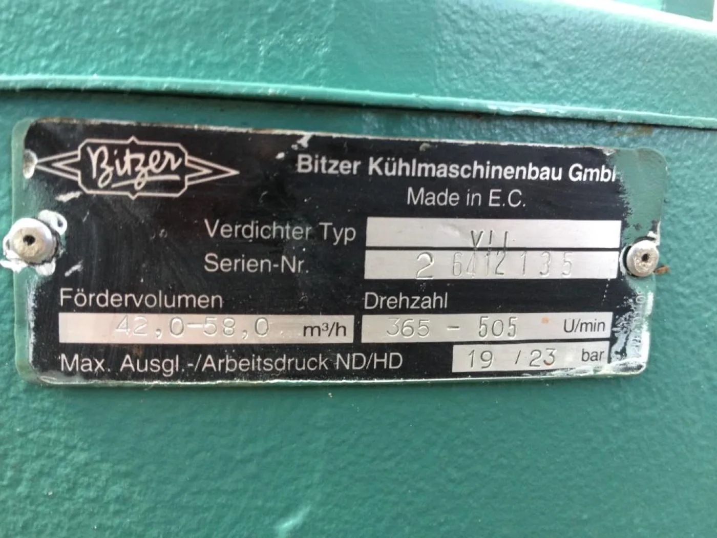 COMPRESSORE A PISTONE – BITZER - 4