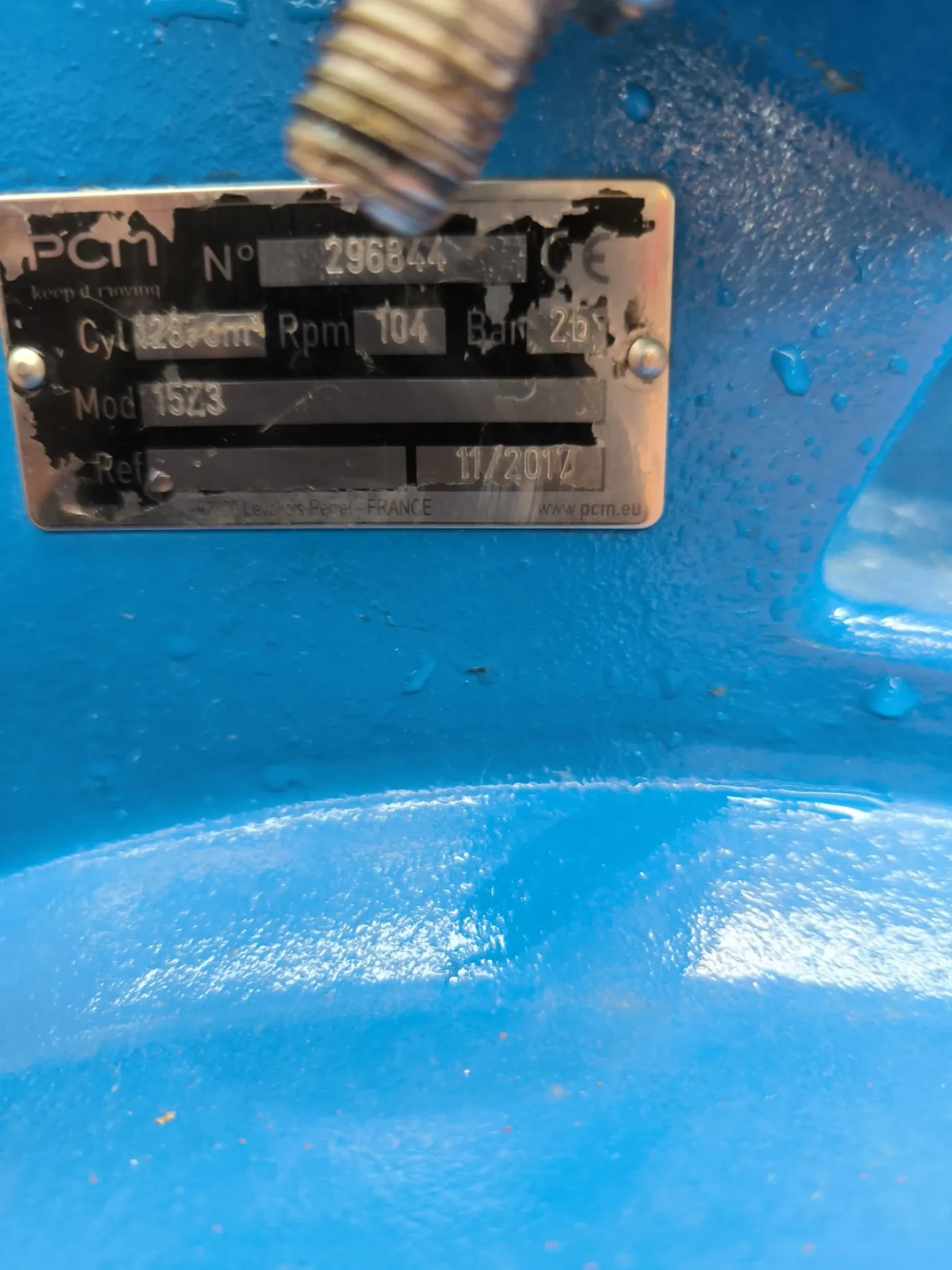 PERISTALTIC PUMP PCM 15Z3 1.5 KW - 7