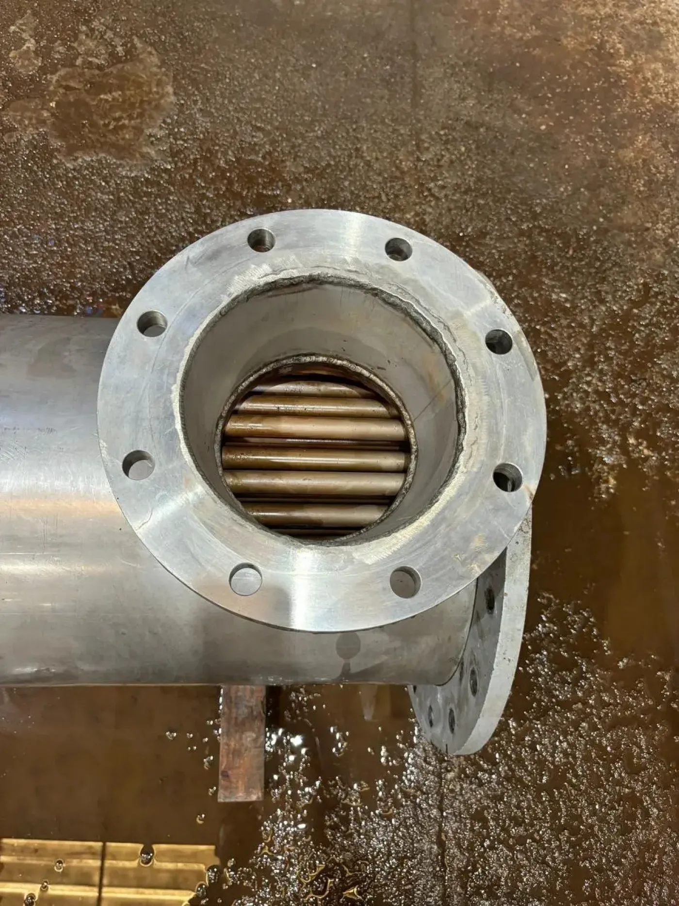 STAINLESS STEEL TUBULAR EXCHANGER 10 M2 - 4