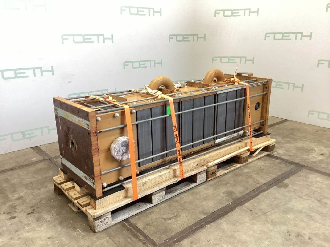 Vicarb Deutschland GmbH "Block Graphite" 16,2 m² - Shell and tube heat exchanger - 6