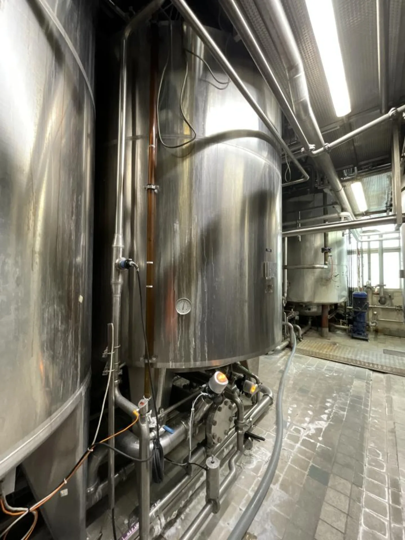 1996 Boccard Boccard 7500 Litre Stainless Steel Vertical Disinfectant Storage Tank - S - 3