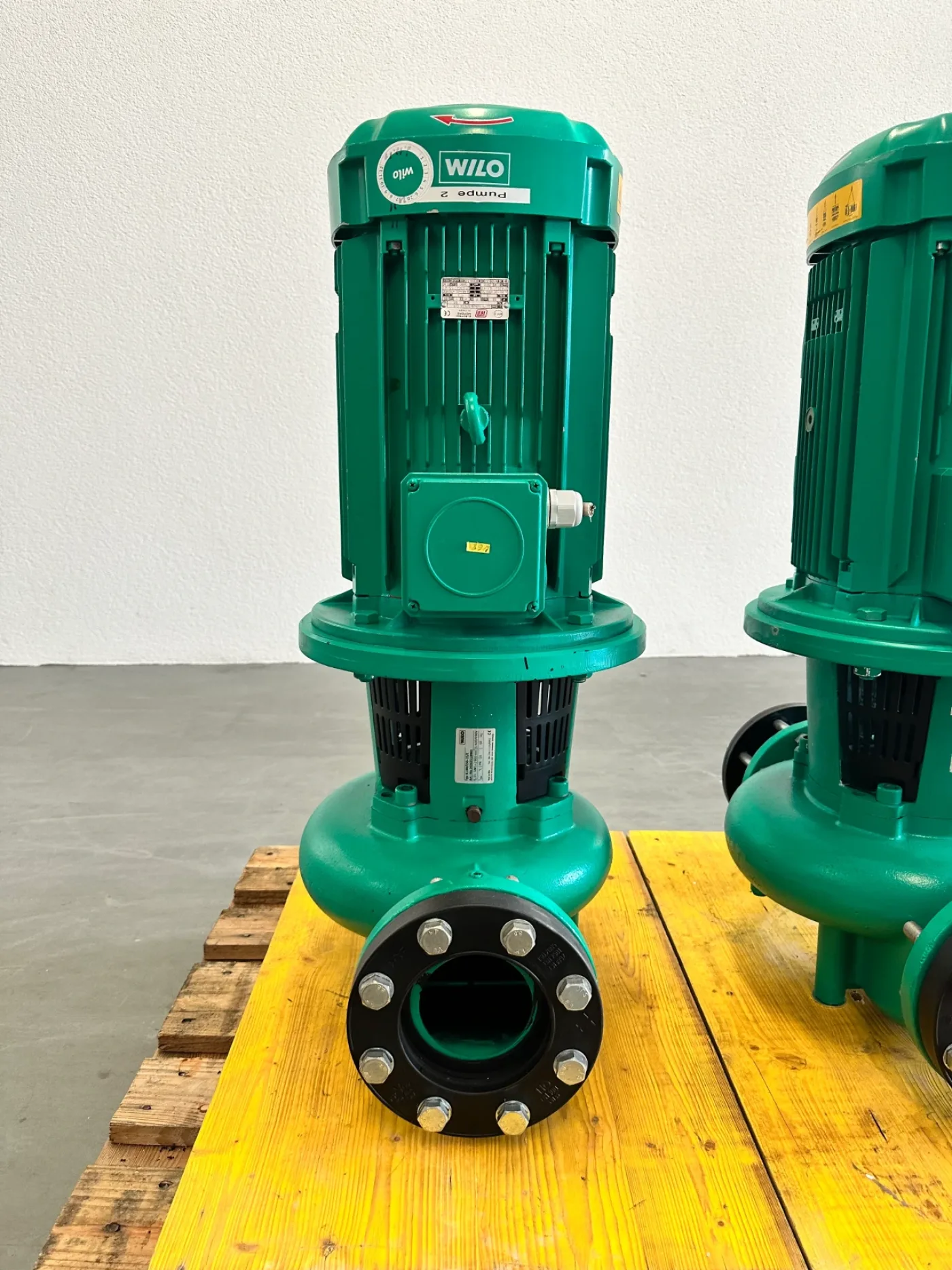Wilo Einstufige Trockenläufer-Kreiselpumpe IL100/150-15/2 - 2