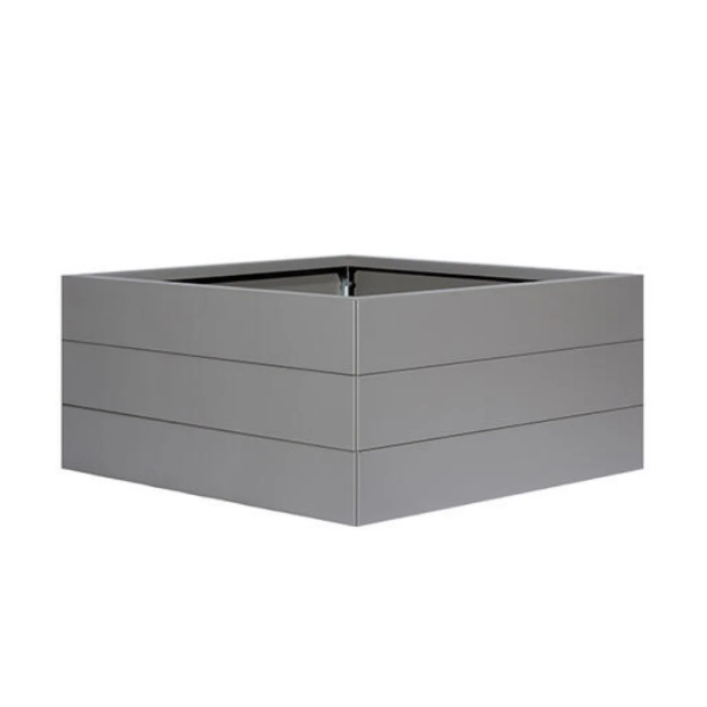 Bloembak Modulair Taupe - 42 cm hoog - 1