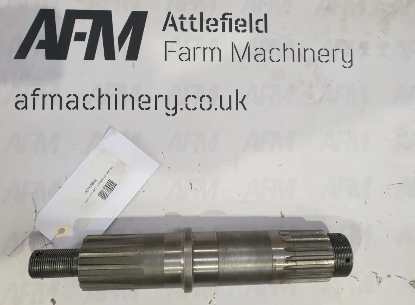 McConnel Gearbox Output shaft - 00760892 - 1