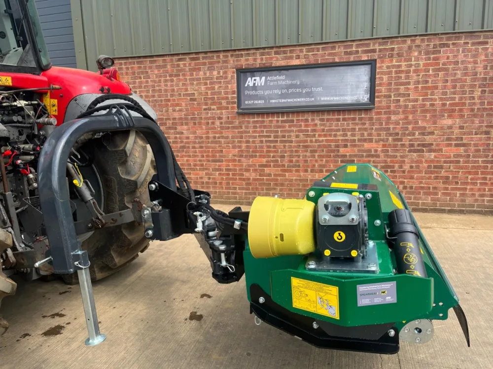 Spearhead Sniper offset 225 Flail Mower LH