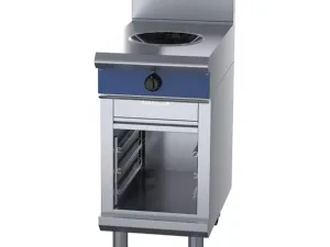 Blue Seal 450mm Induction Wok 3.5kW with Cabinet Base UK IN511W3-C - islandcatering